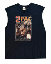 Load image into Gallery viewer, 2Pac All Eyes on Me Licensed Tank Top in Black (2017) -  Authentic | Bisy Australia