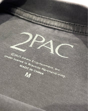 Load image into Gallery viewer, 2 Pac Tupac Shakur Distressed &#39;Blessed&#39; Tee in Grey