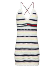 將圖片載入圖庫檢視器 Tommy Jeans Crochet Stripe Sleeveless Mini Dress ⏐ Multiple Sizes