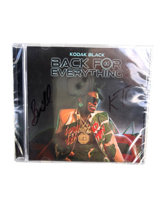 *Signed Kodak Black Back For Everything Album CD ⏐ New