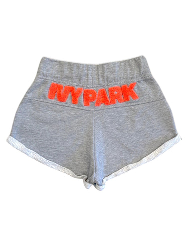 Ivy Park by Beyonce Fleece Sweat Short in Grey ⏐ Size XS
