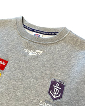 Load image into Gallery viewer, AFL Fremantle Dockers Crewneck in grey - Shop Bisy Fremantle 