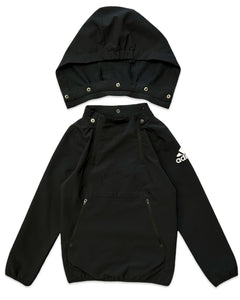 Adidas All Blacks New Zealand Kids Jacket with Detachable Hood in Black (20219)