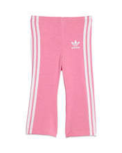 Load image into Gallery viewer, 100% Authentic Adidas Loose Crew Flared Leggings Tracksuit Set in Pink