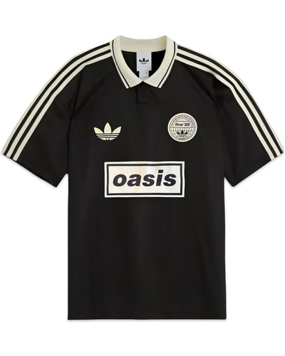 Adidas Originals Oasis Tour Jacquard Short Sleeve Jersey in Black (2025)
