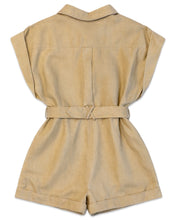 Load image into Gallery viewer, Amelius Arizona Linen Playsuit in Flaxen