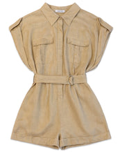 Load image into Gallery viewer, Shop Amelius Arizona Linen Playsuit in Flaxen | 100% Authentic – Bisy Perth (Fremantle)