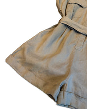 Load image into Gallery viewer, Amelius Arizona Linen Playsuit in Flaxen