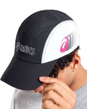 Load image into Gallery viewer, Asics Sportstyle Running Cap in Black and White (JD Exclusive)