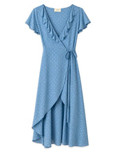 Load image into Gallery viewer, Auguste The Label Maxi Dress in Blue and White