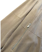 Load image into Gallery viewer, Bagatelle Faux Suede Waterfall Jacket Open Front Drape Coat