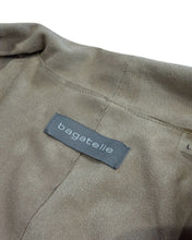 Load image into Gallery viewer, Bagatelle Faux Suede Waterfall Jacket Open Front Drape Coat