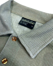 將圖片載入圖庫檢視器 Billabong Long Sleeve Waffle Knit Polo Shirt in Grey (Vintage)