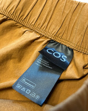 Load image into Gallery viewer, COS Drawstring Cotton Trousers in Rust