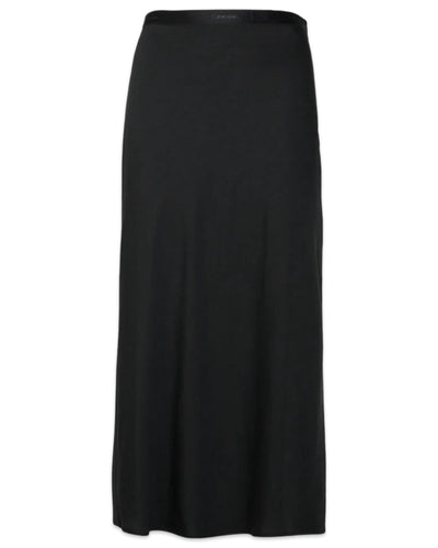 Calvin Klein Bias Cut Midi Maxi Skirt in Black