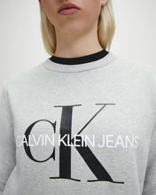 Load image into Gallery viewer, Calvin Klein Core Monogram Logo Sweatshirt in Grey