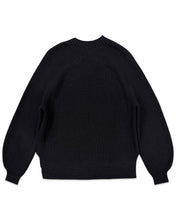 Load image into Gallery viewer, Calvin Klein Jeans Mock Neck Knitted Sweater in Black