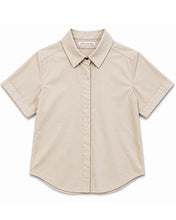 Load image into Gallery viewer, Camilla and Marc Finke Shirt in beige, size AUS 8. 