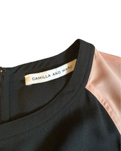 Load image into Gallery viewer, Camilla and Marc in the Balance Dress in Black and Nude Pink