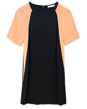 Load image into Gallery viewer, Camilla and Marc in the Balance Dress in Black and Nude Pink