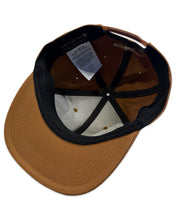 Load image into Gallery viewer, Carhartt Firm Duck Flat Brim Cap in Carhartt Brown (2022)