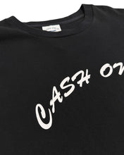 Load image into Gallery viewer, Cash Only Logo Short Sleeve T-Shirt in Black