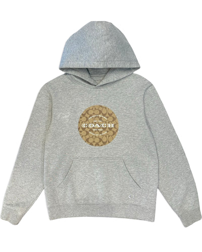 Coach Pullover Hoodie in Heather Grey (2023)