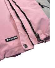 Load image into Gallery viewer, Columbia Sportswear Titanium Omni-Tech Waterproof Jacket in Pink and Grey