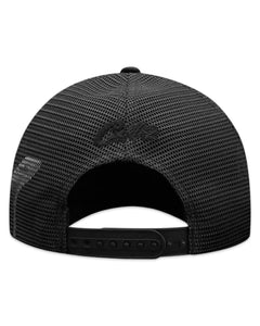 Corteiz Alcatraz Puff Print Trucker Hat Triple Black (2025)