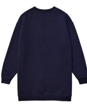 Load image into Gallery viewer, Country Road Long Sleeve Sweatshirt Jumper Dress in Navy