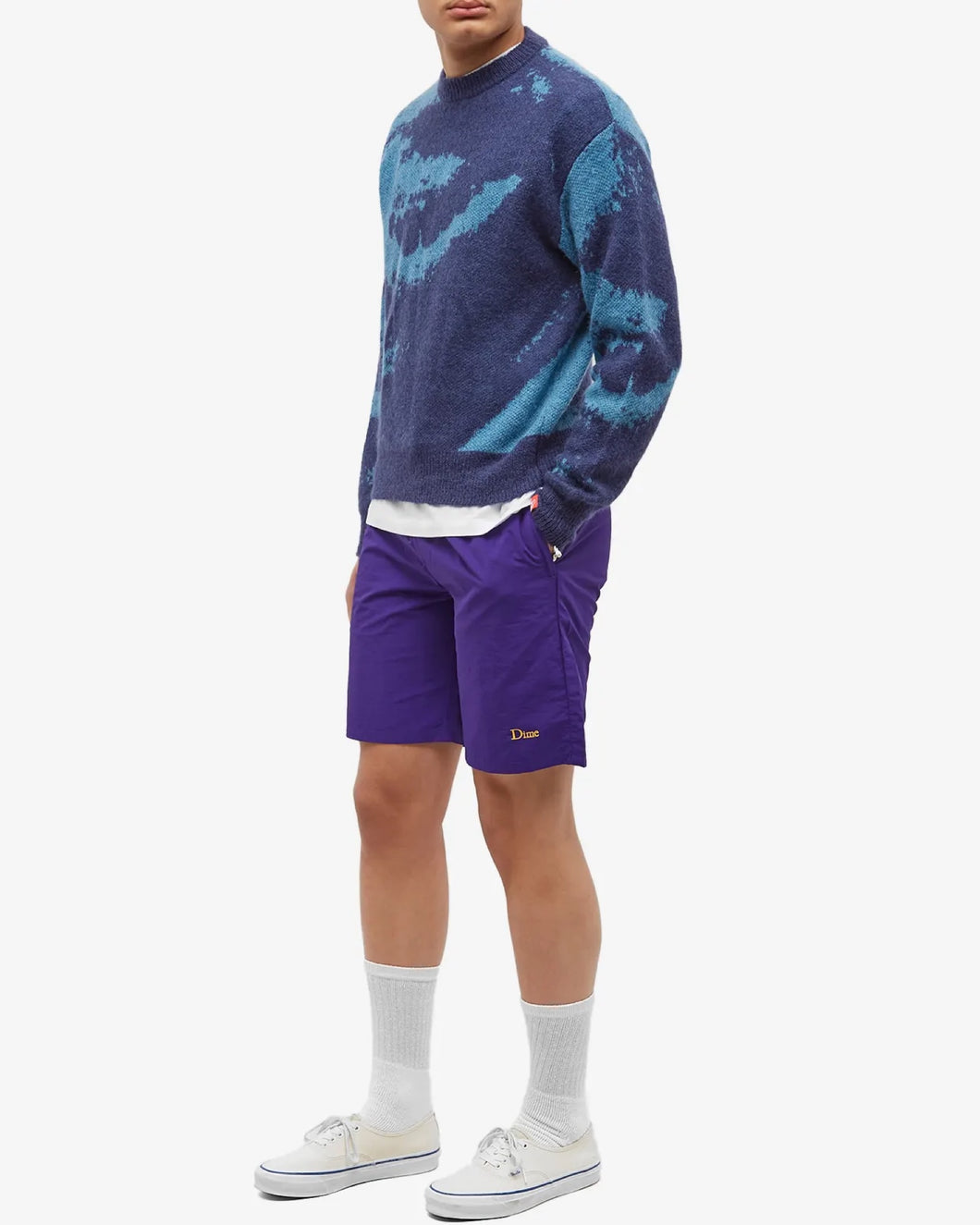 Dime Hiking Shorts with Belt in Violet Purple (2023)