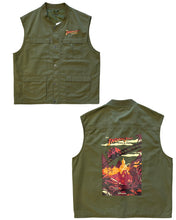 Load image into Gallery viewer, Disney Indiana Jones Disneyland Paris Sleveless Vest in Khaki