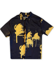 Load image into Gallery viewer, Double Rainbouu Hawaiian SS Shirt Windy Nice in Midnight and Yellow