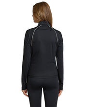 Load image into Gallery viewer, Emporio Armani EA7 Vigor 7 Quarter Zip Long Sleeve Shirt in Black