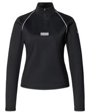 Load image into Gallery viewer, Emporio Armani EA7 Vigor 7 Quarter Zip Long Sleeve Shirt in Black