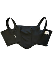 將圖片載入圖庫檢視器 Effie Kats Structured Corset Top in Black