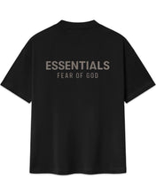 Load image into Gallery viewer, Essentials Fear of God Classic Short Sleeve Tee Jet Black