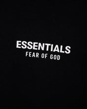 將圖片載入圖庫檢視器 Essentials Fear of God Fleece Crewneck in Black (FW24)