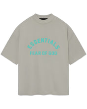 Load image into Gallery viewer, Essentials Fear of God Heavy Jersey Crewneck T-Shirt in Seal (SS24)