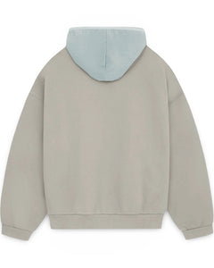 Essentials Fear of God Nylon Fleece Hoodie in Seal (2024)