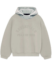 Load image into Gallery viewer, Essentials Fear of God Nylon Fleece Hoodie in Seal (2024)