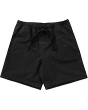 將圖片載入圖庫檢視器 Essentials Fear of God Oxford Soccer Shorts Jet Black (FW25)
