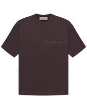 Load image into Gallery viewer, Essentials Fear of God Short Sleeve T-Shirt in Plum (SS23)