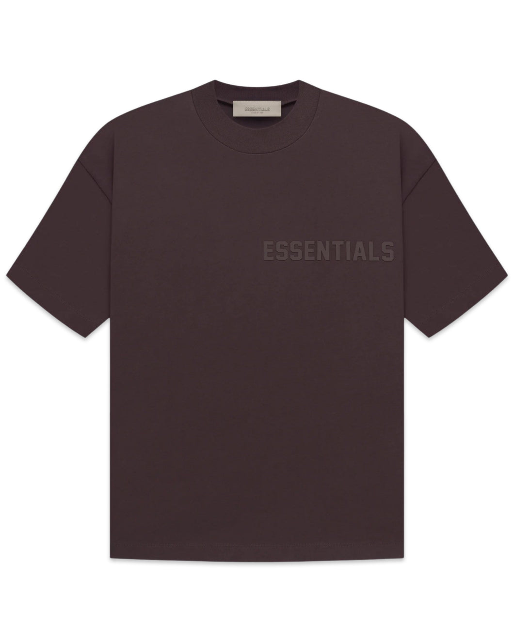 Essentials Fear of God Short Sleeve T-Shirt in Plum (SS23)