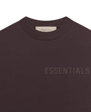 Load image into Gallery viewer, Essentials Fear of God Short Sleeve T-Shirt in Plum (SS23)