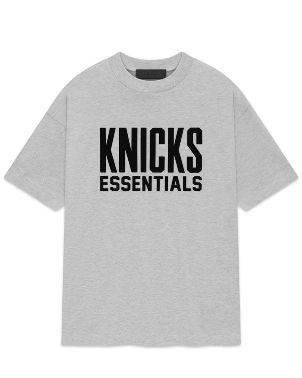 Essentials Fear of God x NBA NY Knicks Tee Warm Heather (2024)