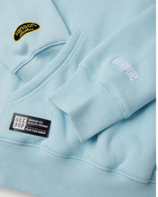 Load image into Gallery viewer, Geedup Team Logo x Vanson Hoodie in Light Blue (2026) – Available to Order