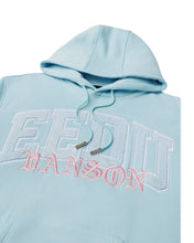 Load image into Gallery viewer, Geedup Team Logo x Vanson Hoodie in Light Blue (2026) – Available to Order