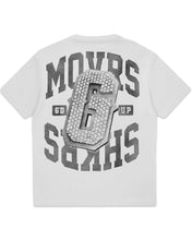 Load image into Gallery viewer, Geedup G Pendant T-Shirt White and Grey (2025)