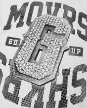 Load image into Gallery viewer, Geedup G Pendant T-Shirt White and Grey (2025)